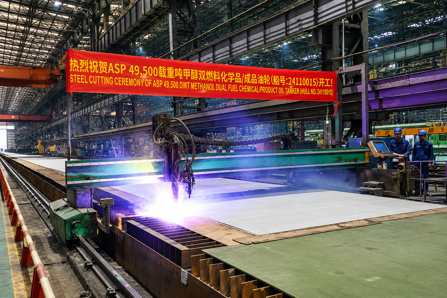 ASP Begins Construction of Two 49,500 DWT Methanol Dual-Fuel Tankers